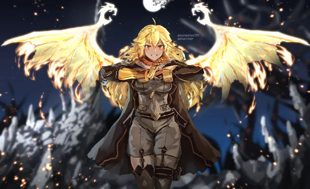 RWBY | Yang Xiao Long 2K papel de parede