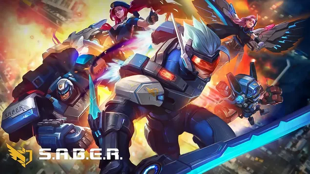 Sabre Squad - Mobile Legends (ML) 4K Hintergrundbild