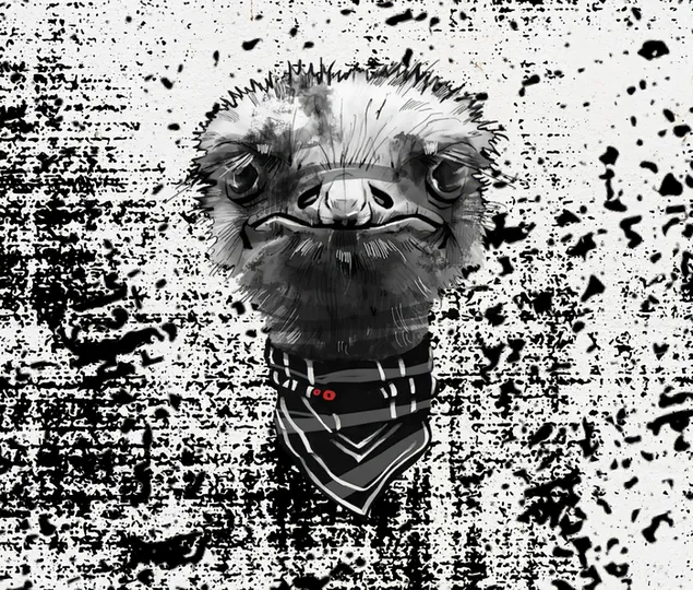 E trishtueshme është e zezë 2K sfond