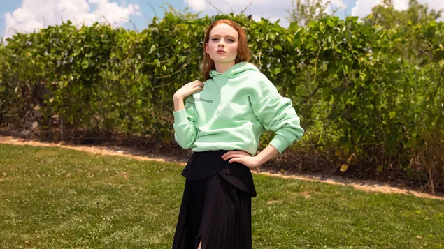 Sadie Sink - Scrill Davis Flaunt Magazine Shoot 4K wallpaper