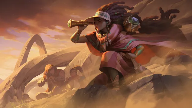 Sai Scout (Legends of Runeterra) - League of Legends (LOL) 4K pozadina