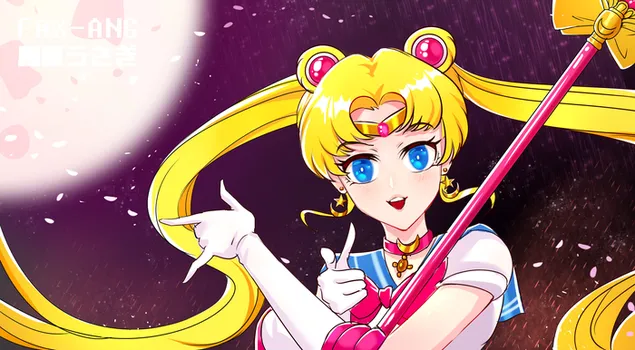 Sailor Moon: Usagi Tsukino 4K bakgrunn