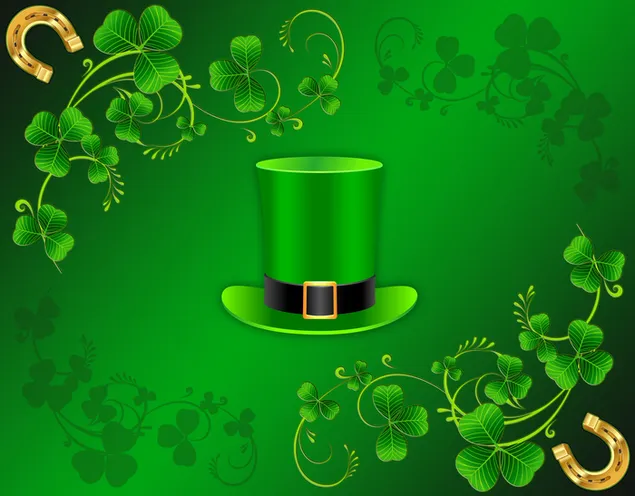 Saint Patrick's Day - Groene hoed