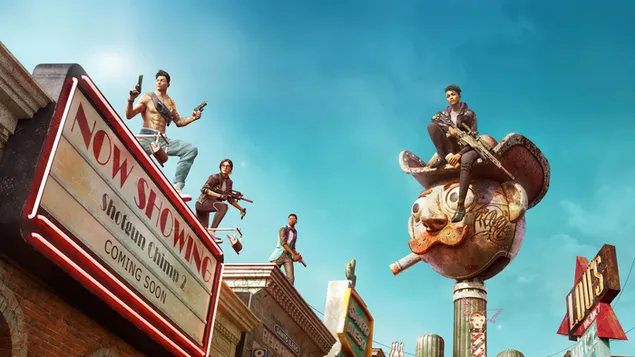 Персонажи Saints Row Reboot (видеоигра) 4K обои