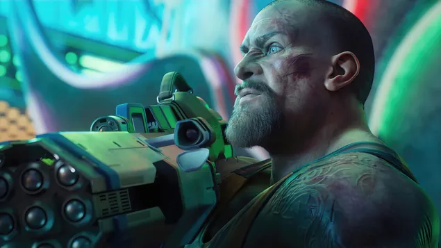 Páipéar balla Atosaigh Saints Row [Fideo Game]4K