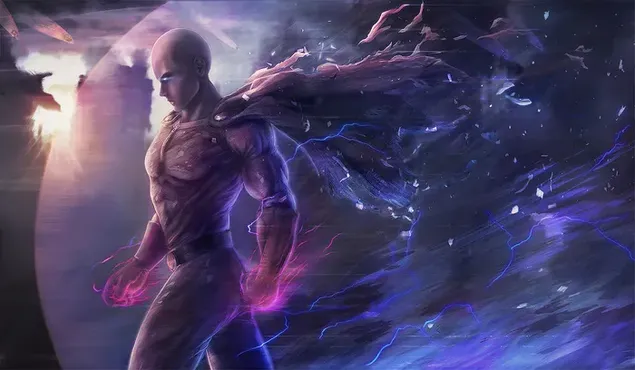 muat turun saitama daripada anime one-punch man