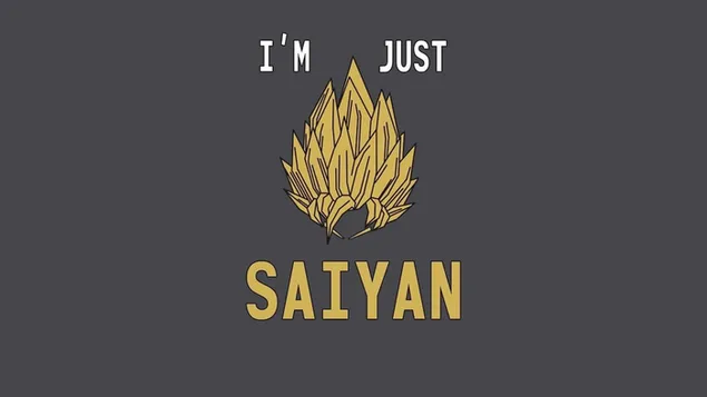 Texto de Saiyan sobre fondo gris, dragon ball z 4K fondo de pantalla
