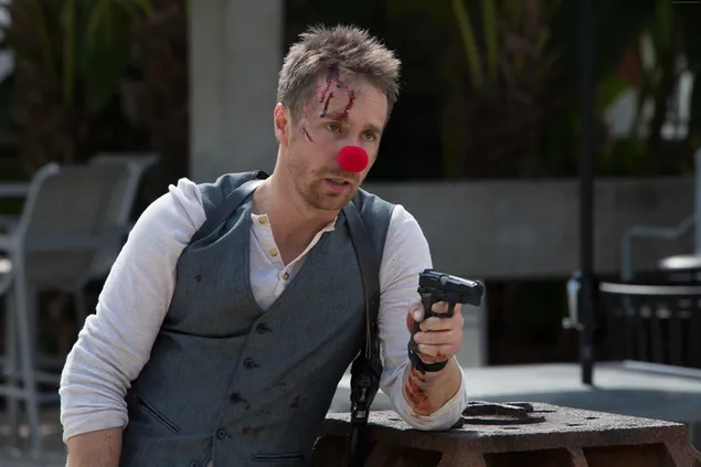 sam rockwell som innleid leiemorder med klovnenese nedlasting