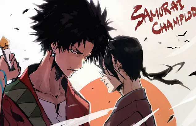 Samurai Champloo - Mugen & Jin 2K טפט