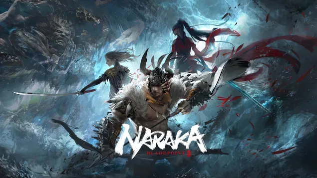 Nghệ thuật áp phích Samurai - Naraka Bladepoint (Trò chơi điện tử trực tuyến) tải xuống
