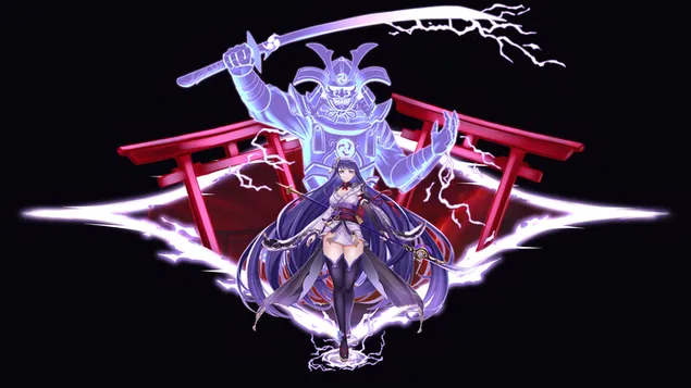 Samurai 'Raiden Shogun' | Genshin Impact (Anime Video Game)