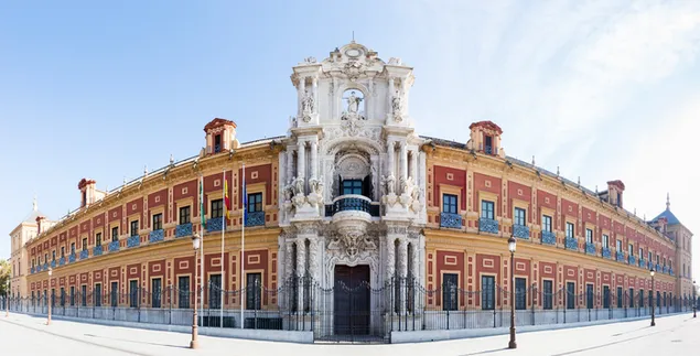 Palacio de San Telmo - Sevilla 4K fondo de pantalla