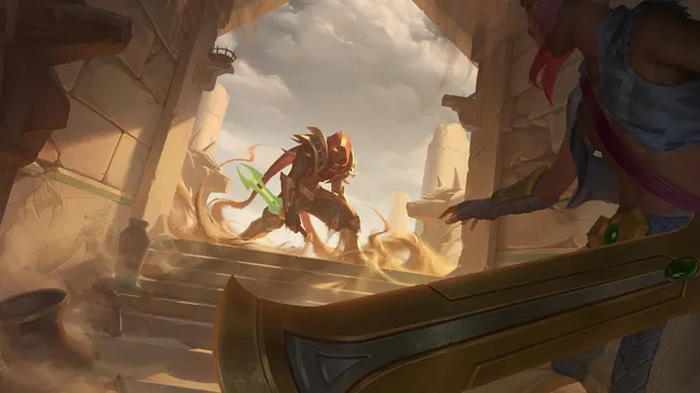 Sand Wraith 'Pyke' (Legends of Runeterra) - 英雄联盟 [LOL] 4K 壁纸