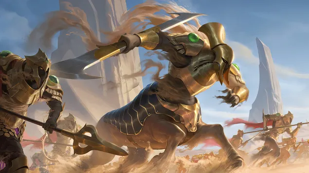 sandstone charger (legends of runeterra) - league of legends (lol) zavantazhiti