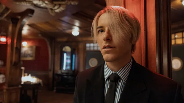 Sanji Straw Hat Pirate Cook daripada siri aksi langsung One Piece 4K kertas dinding