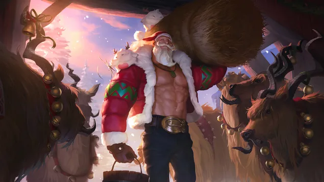 Santa 'Braum' (LoR) - League of Legends (LOL) aflaai