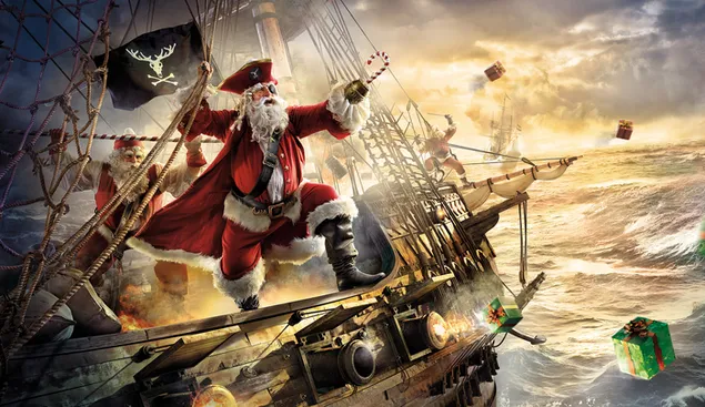 santa ne anije pirate shkarkim