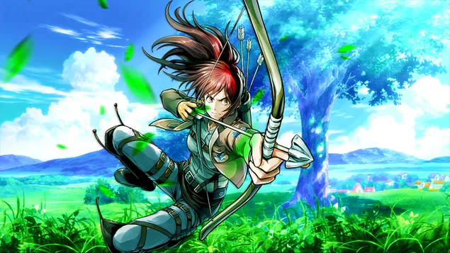 Sasha 襯衫 - Shingeki No Kyojin HD 壁紙