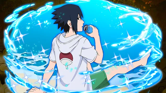 plazha sasuke utskhikha (odmor) iz naruto skhippudena za desktop preuzmi