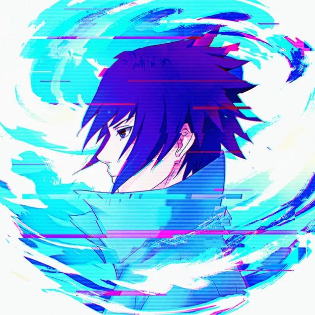 Tapeta Sasuke Uchiha: Posledná línia Shringanu HD