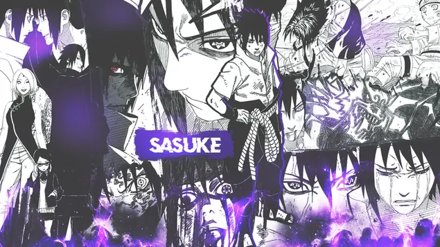 Sasuke Uchiha Manga Ver.