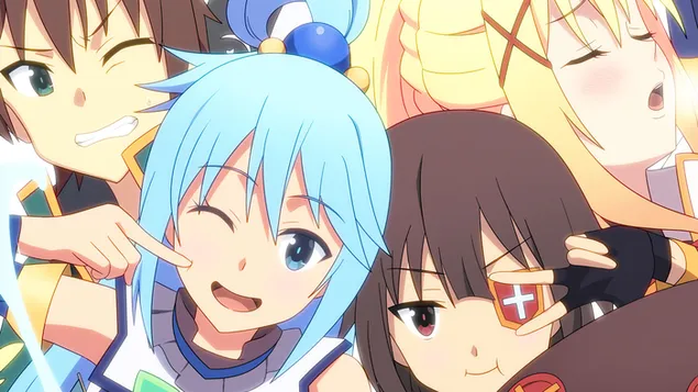 Satou Kazuma - KonoSuba: Berkat Tuhan di Dunia Hebat ini! HD kertas dinding