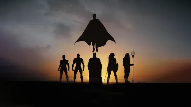 Schattenposter der Justice League