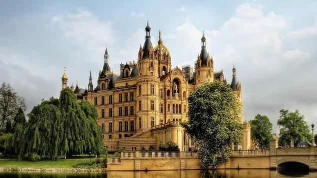Schwerin Palace in Germany