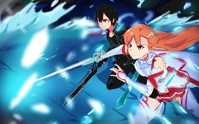 Schwertkunst Online - Kirito & Asuna