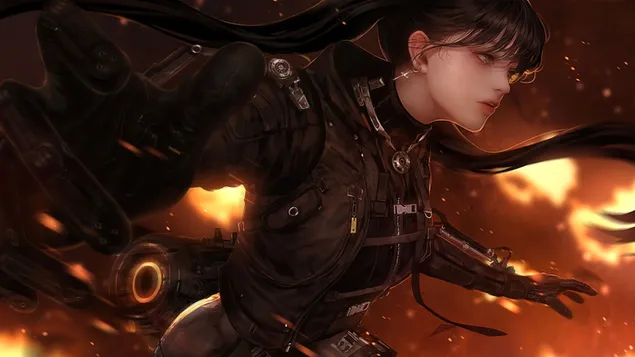 สาวไซไฟ 4K วอลเปเปอร์