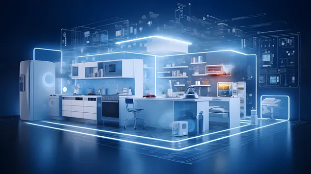 Lidhshmëri pa probleme me shtëpinë inteligjente me zgjidhjet IoT 2K sfond