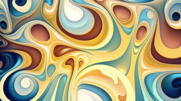 Páipéar balla patrún uisce teibí is cosúil2K