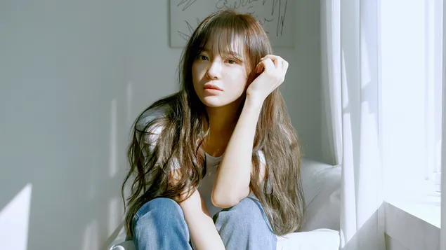 Sejeong 'Plant' MV'sinde (Albüm 2020) Gugudan'dan Çekim (K-Pop Band) 4K duvar kağıdı