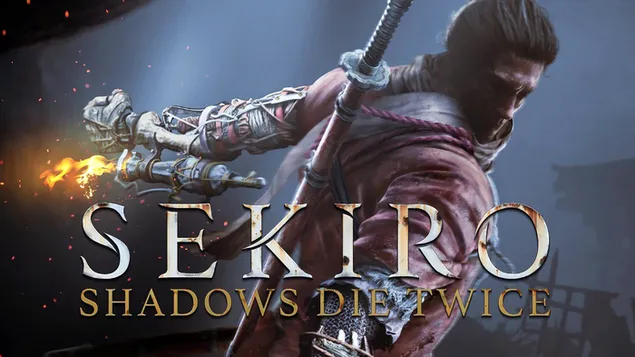 Sekiro: Shadows Die Twice Logo 4K papel de parede