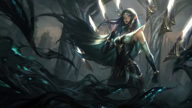 Sentinel 'Irelia' Splash Art - League of Legends (LOL) unduhan