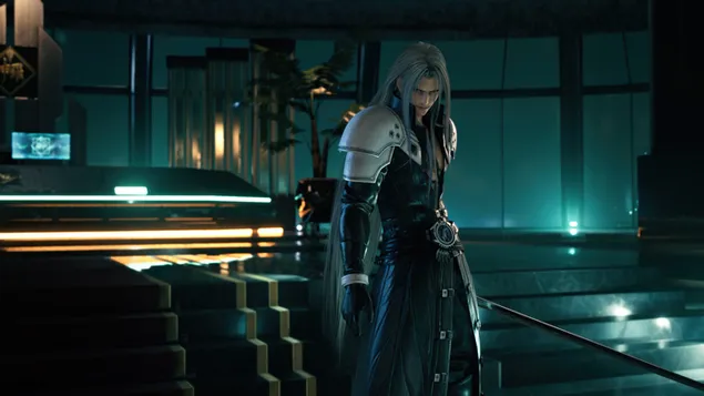 Sephiroth: Final Fantasy VII Remake [Videojoc] 4K fons de pantalla