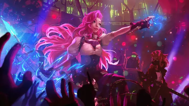 Seraphine (Piltover & Zaun) - 英雄联盟 (LOL) 4K 壁纸