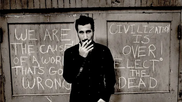 Serj Tankjan 4K Hintergrundbild