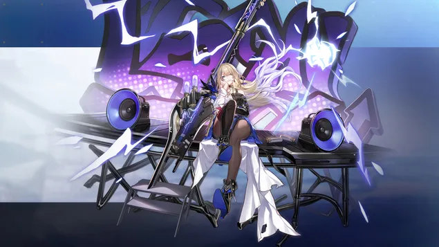 Шпалери Серваль Ландау бунтівна старша дочка роду Ландау 4K