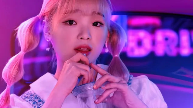 '오마이걸'(K팝 밴드)의 '논스톱' MV 촬영 [2020]의 승희 4K 배경화면