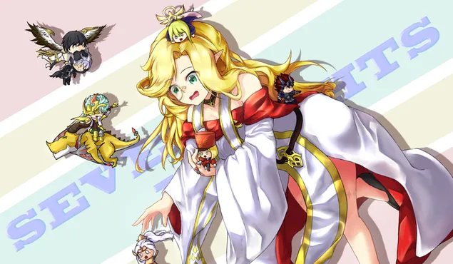 Tapeta Sedm rytířů 4K