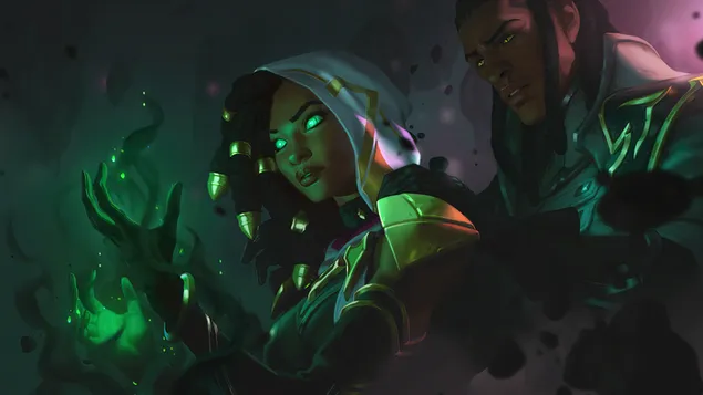 Shadow Isles 'Senna' (Legends of Runeterra) - 英雄联盟 (LOL) 4K 壁纸