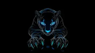 zatenennyy neonovo-chernyy jaguar king skachat'