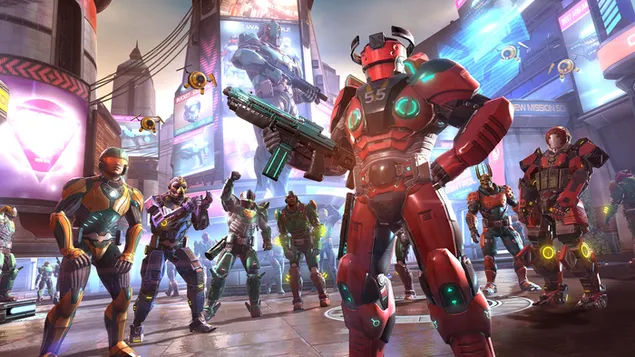 Shadowgun Legends - 士兵 4K 壁紙