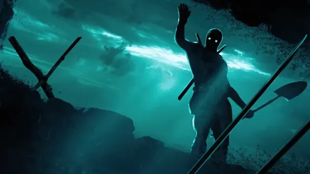 נוף מוצל של דדפול 4K טפט