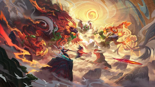 Shan Hai-rollen - League of Legends (LOL) 4K achtergrond