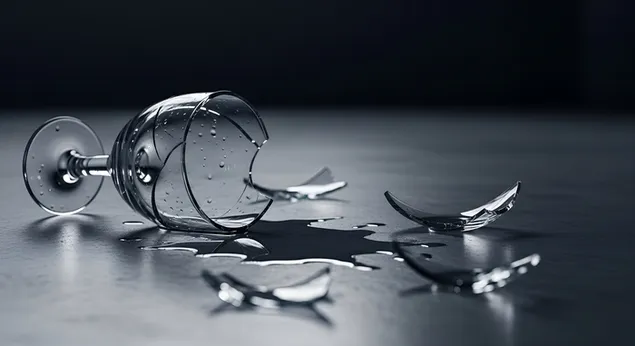 Ταπετσαρία Θραύσματα Γυαλιού: Ευθραυστότητα, Απώλεια & Ατυχήματα 4K