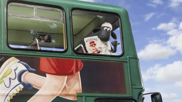 Shaun's trip to the city 4K wallpaper