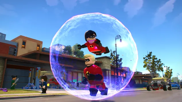 Páipéar balla Mód Sciath leis an Uasal Dochreidte agus Violet Parr4K