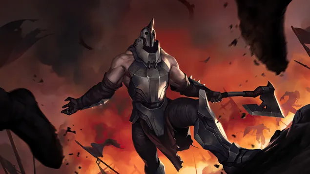 Taustakuva Shieldbreaker 'Trifarian' (Legends of Runeterra) - League of Legends (LOL) 4K